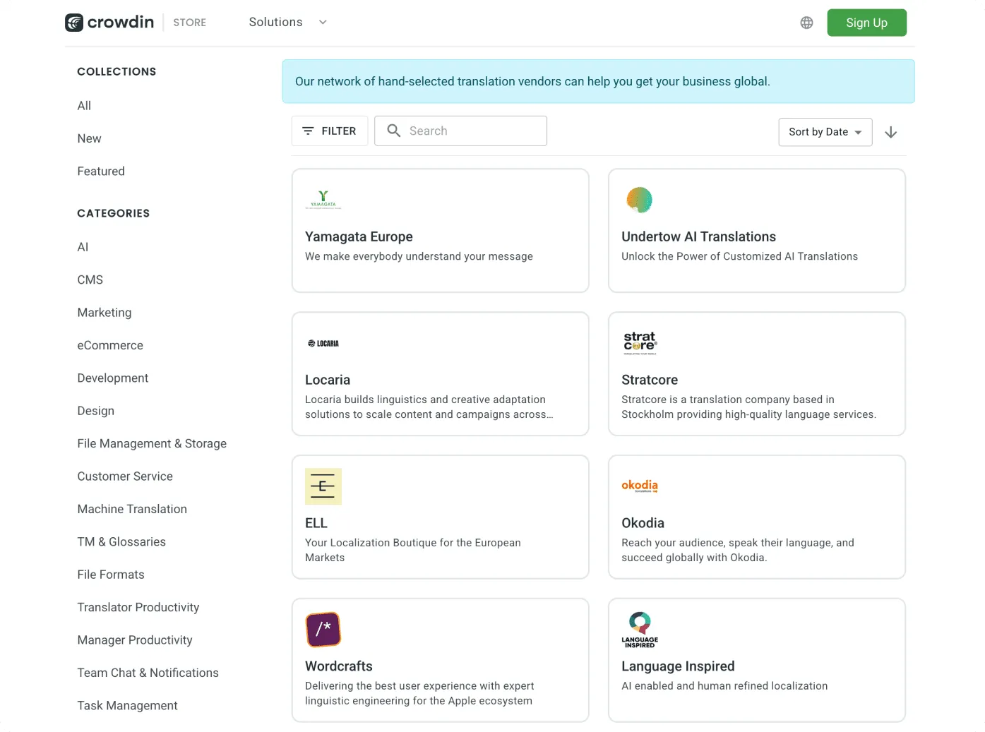 Partner translation agencies